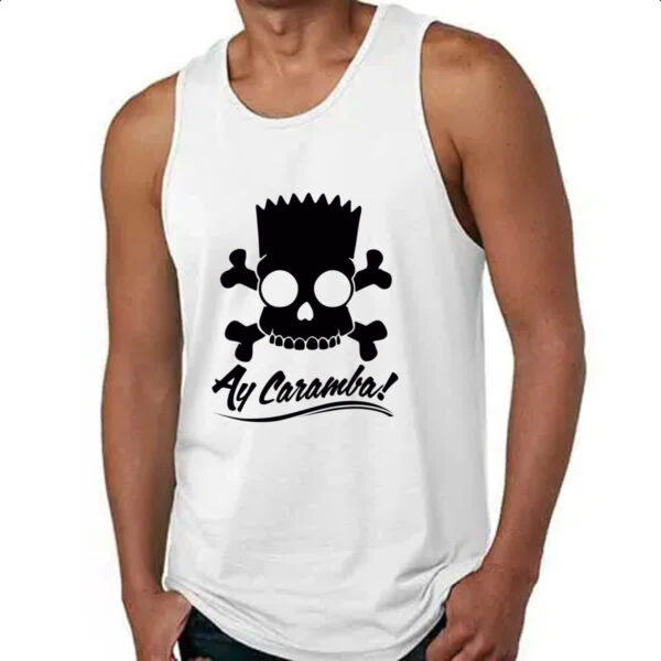 Camiseta Regata Bart Pirata - Ay Caramba - Imagem 4