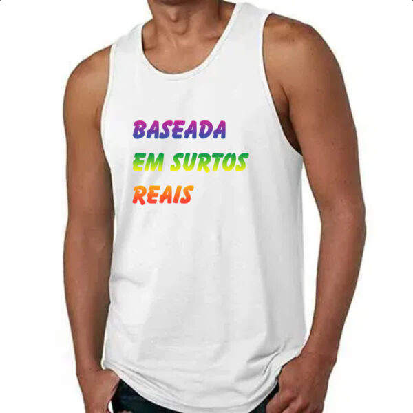 Camiseta Regata Baseada em surtos reais - Imagem 4