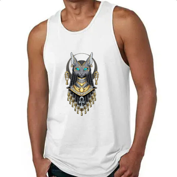 Camiseta Regata Basket Gato Egito Ancestral - Imagem 4