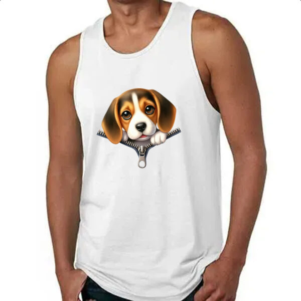 Camiseta Regata Beagle no Ziper - Imagem 4