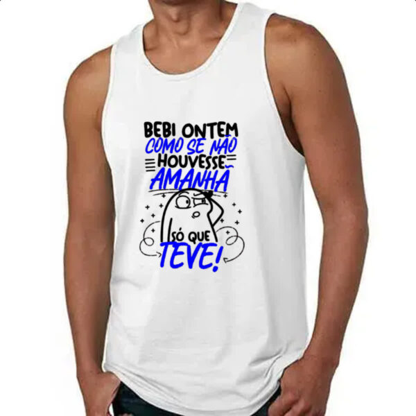 Camiseta Regata Bebi ontem sem amanha - Imagem 4