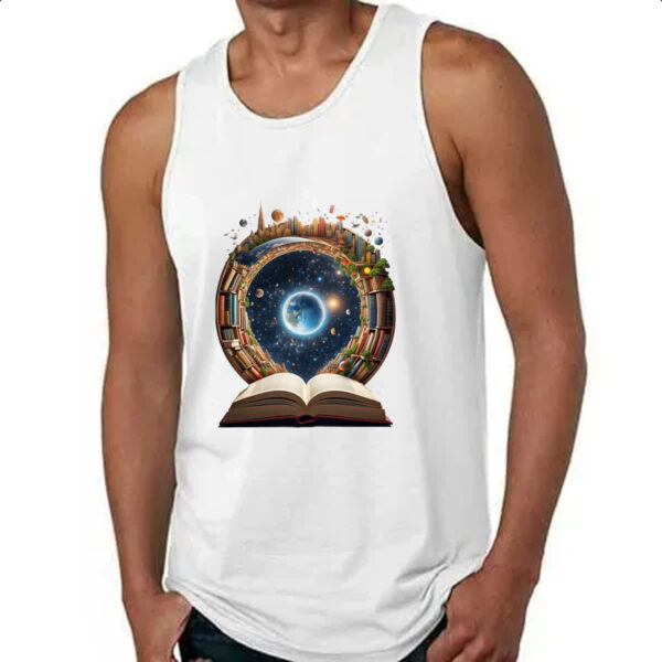 Camiseta Regata Biblia livro conhecimento universal - Imagem 4