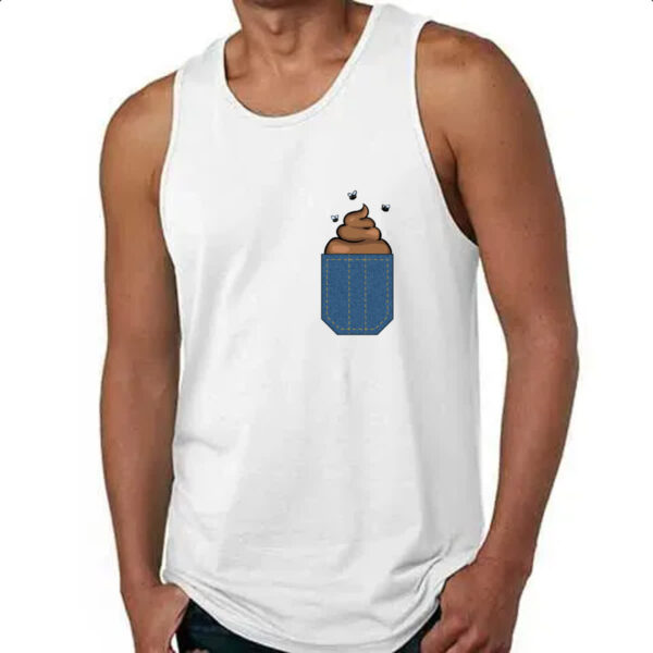 Camiseta Regata Bolso com coco - Imagem 4