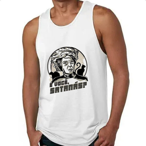 Camiseta Regata Bruxa do 71 e voce satanas - Imagem 4