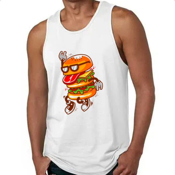 Camiseta Regata Burguer dance - Imagem 4
