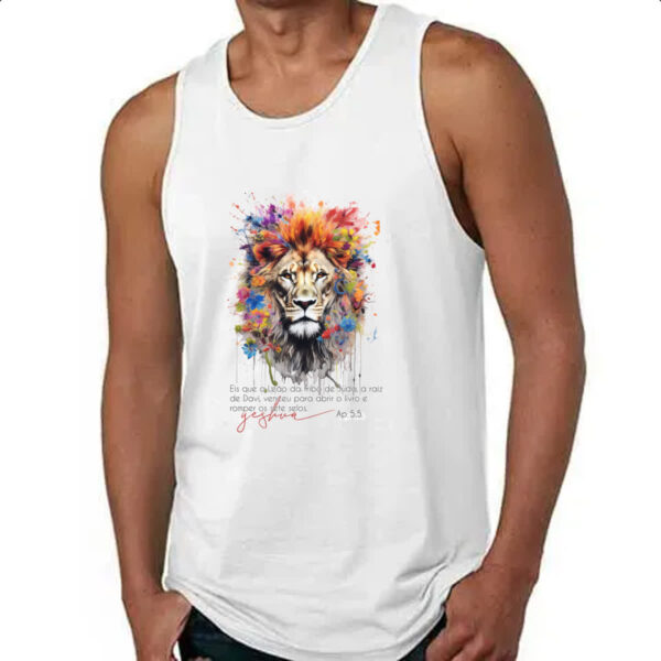 Camiseta Regata Yeshua Ap 5-5 - Imagem 4