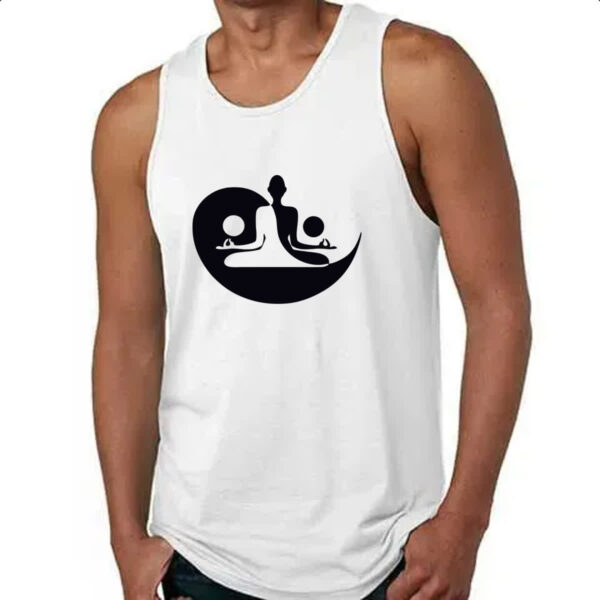 Camiseta Regata Yin e Yang Adamaste - Imagem 4
