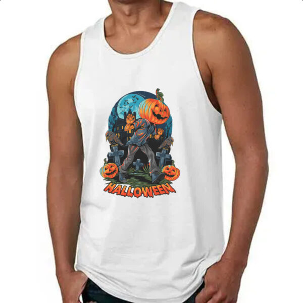 Camiseta Regata Halloween JackPot Cemiterio - Imagem 4