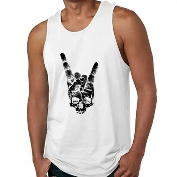 Camiseta Regata Skull Shaka Surfista - Imagem 4