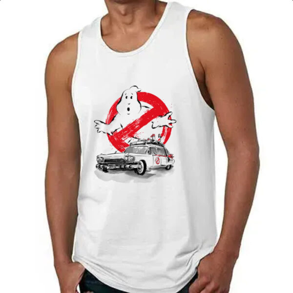 Camiseta Regata Caca Fantasmas Ghostbusters Ecto-1 - Imagem 4
