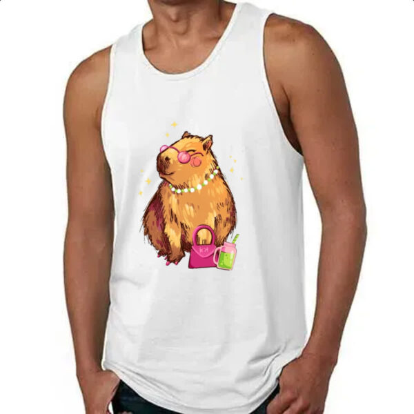 Camiseta Regata Capivara diva - Imagem 4