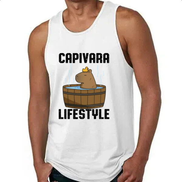 Camiseta Regata Capivara lifestyle - Imagem 4
