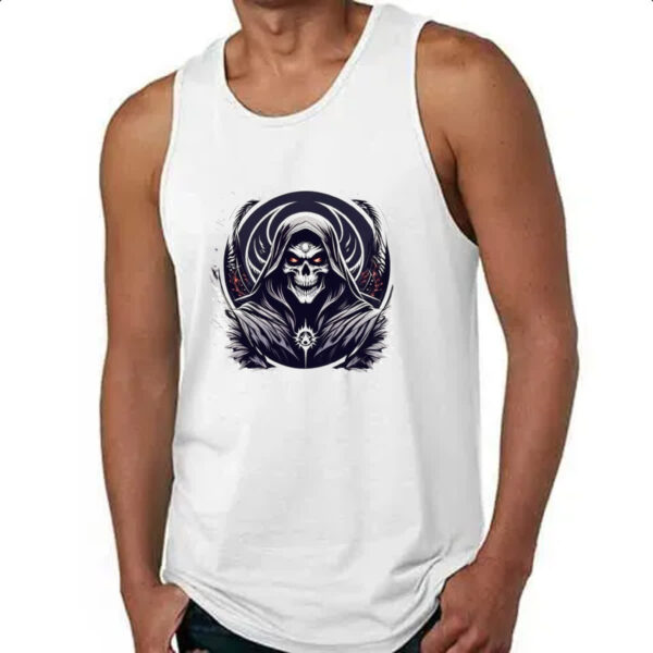 Camiseta Regata Caveira Dark Terror - Imagem 4