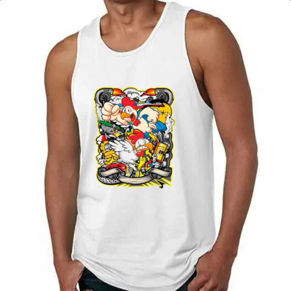 Camiseta Regata Chicken turbo - Imagem 4