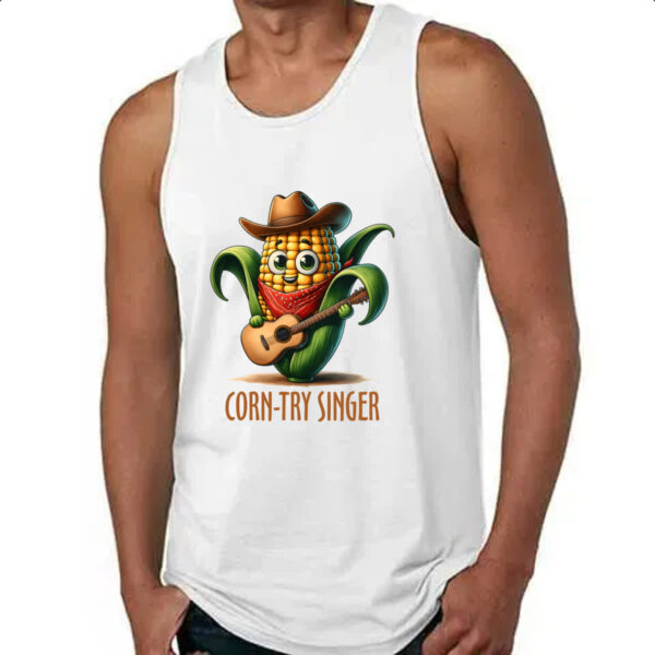 Camiseta Regata Corn-try singer - Imagem 4