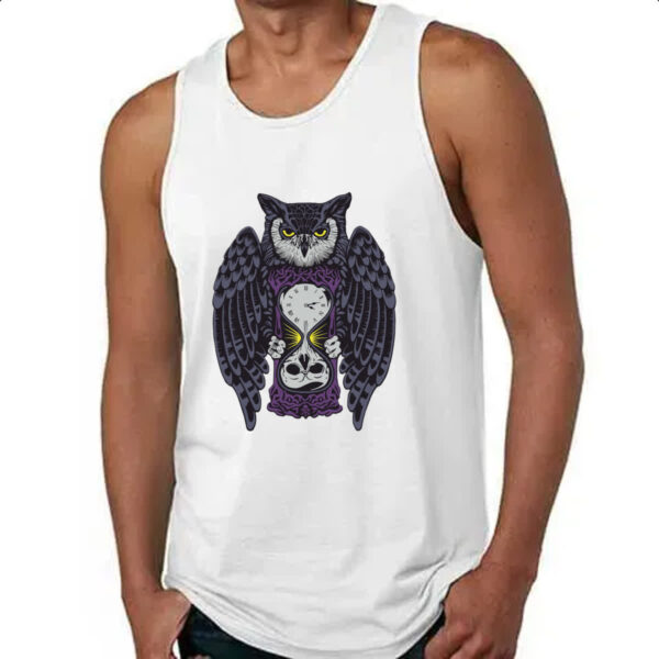 Camiseta Regata Coruja do tempo - Imagem 4