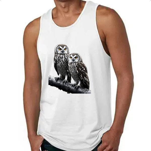 Camiseta Regata Corujas da neve - Imagem 4