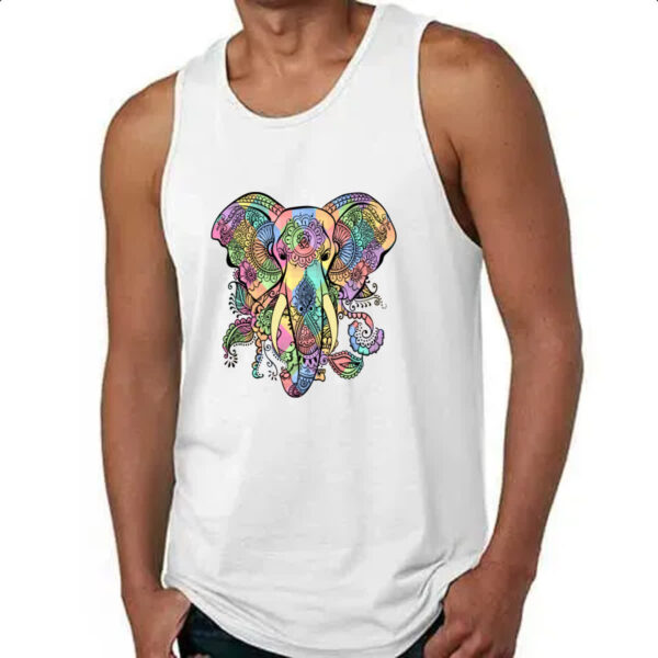 Camiseta Regata Ahyuasca elefante hindu - Imagem 4