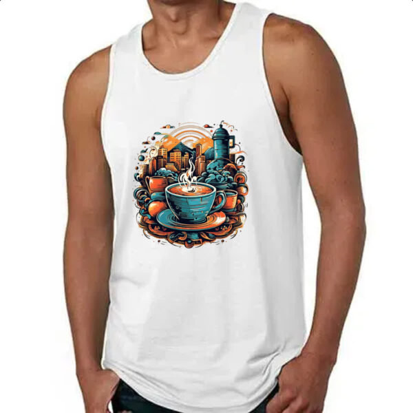 Camiseta Regata Cultura mundial do cafe - Imagem 4