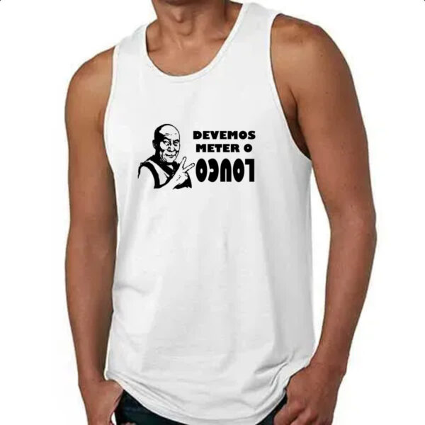 Camiseta Regata Devemos meter o louco - Imagem 4