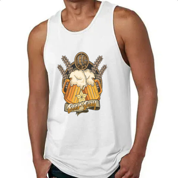 Camiseta Regata Dia da cerveja Beer Day - Imagem 4