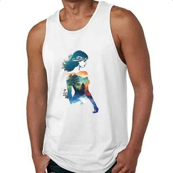 Camiseta Regata Diva Mae Natureza - Imagem 4
