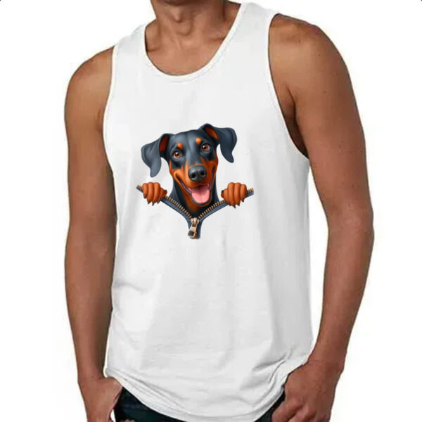 Camiseta Regata Dobermann no Ziper - Imagem 4