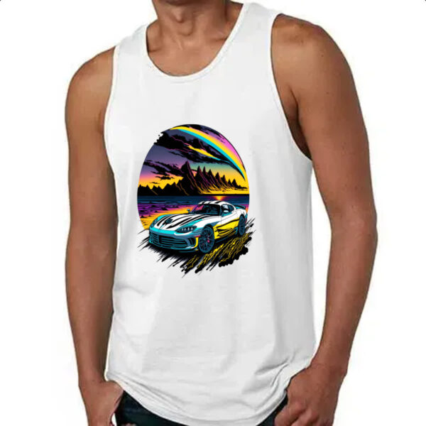 Camiseta Regata Dodge Viper Sunset - Imagem 4
