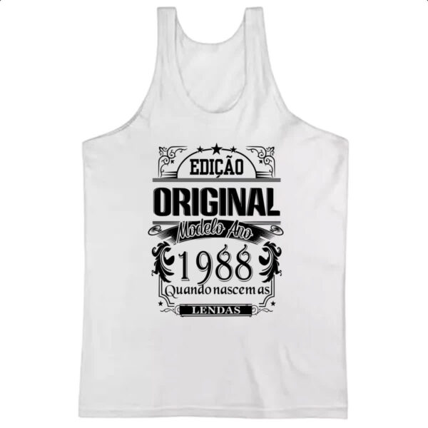 Camiseta Regata Edicao Original 1988