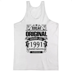 Camiseta Regata Edicao Original 1991