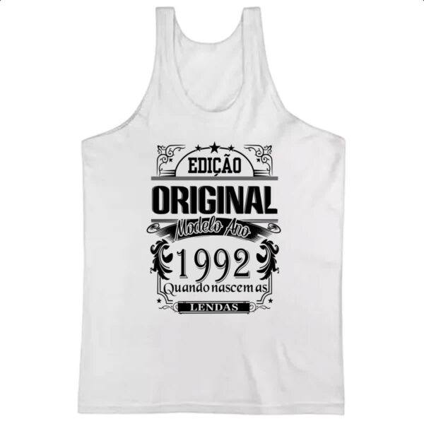 Camiseta Regata Edicao Original 1992