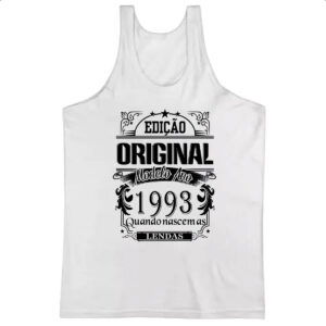 Camiseta Regata Edicao Original 1993