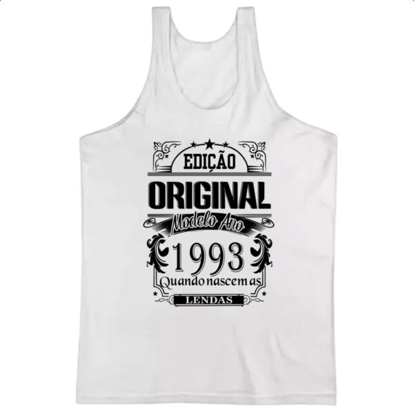 Camiseta Regata Edicao Original 1993