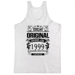 Camiseta Regata Edicao Original 1999