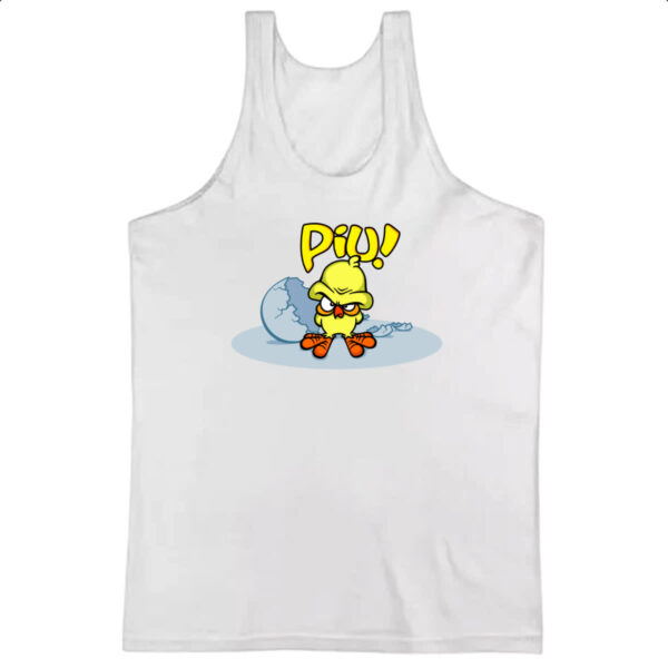 Camiseta Regata E o pintinho piu
