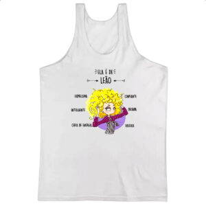 Camiseta Regata Ela e de Leao