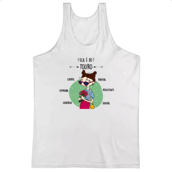 Camiseta Regata Ela e de Touro
