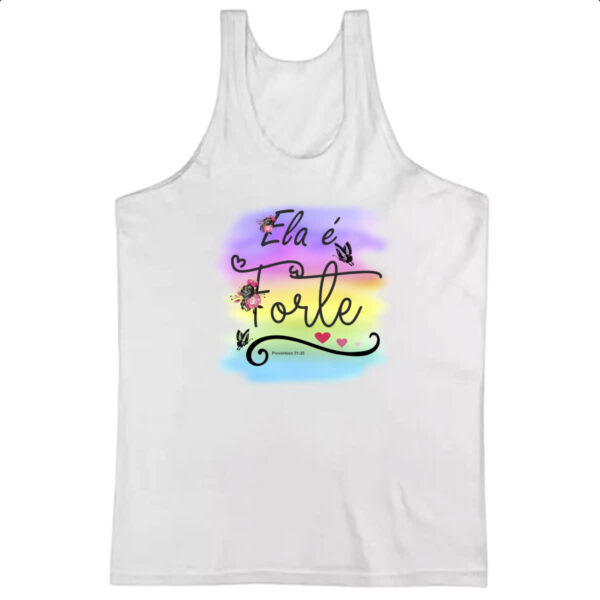 Camiseta Regata Ela e forte