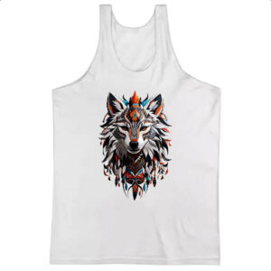 Camiseta Regata Espirito lobo tribal