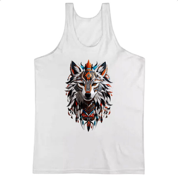 Camiseta Regata Espirito lobo tribal