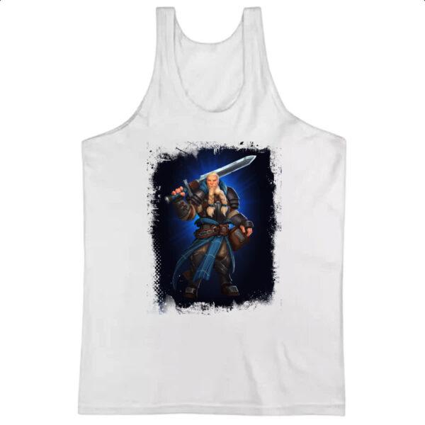 Camiseta Regata Empires and Puzzles Heroi Rei Arthur