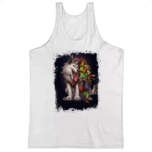 Camiseta Regata Empires and Puzzles Heroi Roughian e Nurgib