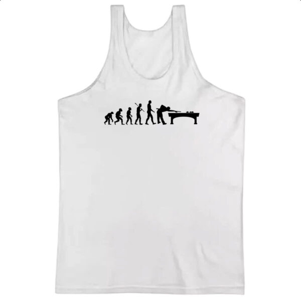 Camiseta Regata Evolucao bilhar