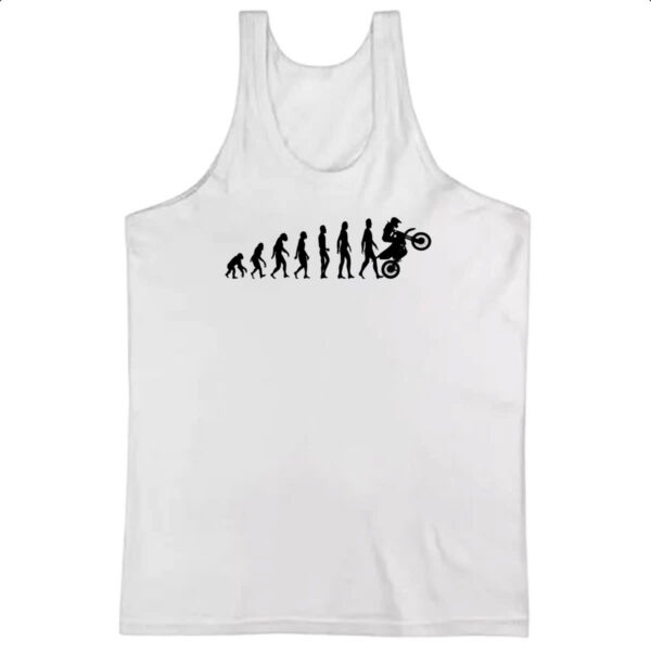 Camiseta Regata Evolucao motocross