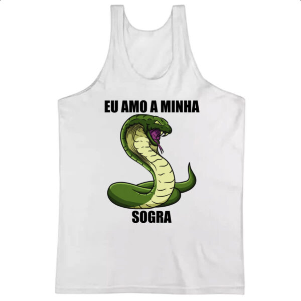 Camiseta Regata Eu amo a minha sogra