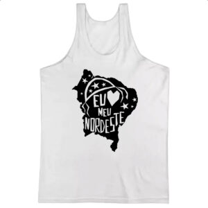 Camiseta Regata Eu amo meu nordeste
