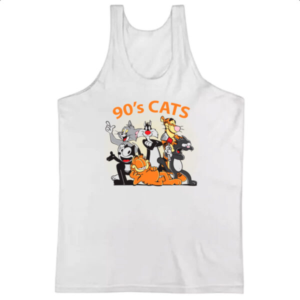 Camiseta Regata 90s cats