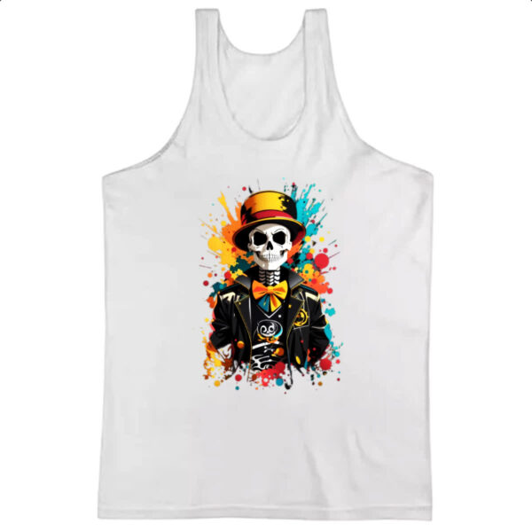 Camiseta Regata Jack Skeleton Londres Street