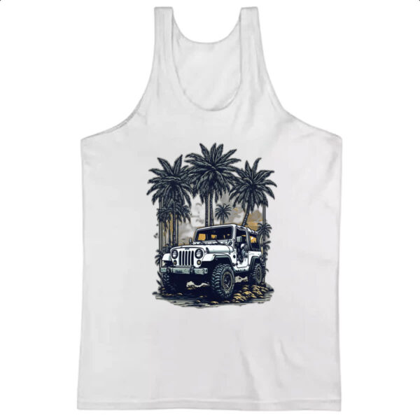 Camiseta Regata Jeep orffroad 4x4 sunset