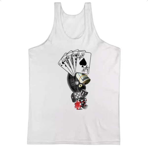 Camiseta Regata Jogos de Cassino